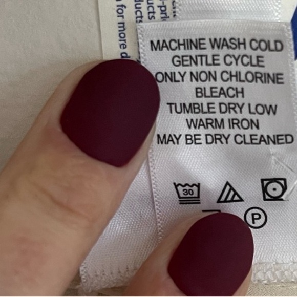 MarlaWynne | Chicos | Chiffon Dusty Pink | Lace Poncho | Size XS - Picture 5 of 7